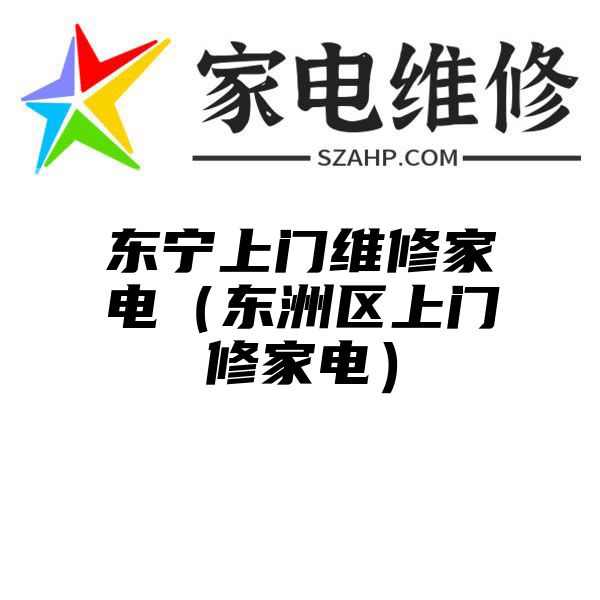 东宁上门维修家电（东洲区上门修家电）