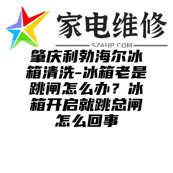 肇庆利勃海尔冰箱清洗-冰箱老是跳闸怎么办？冰箱开启就跳总闸怎么回事